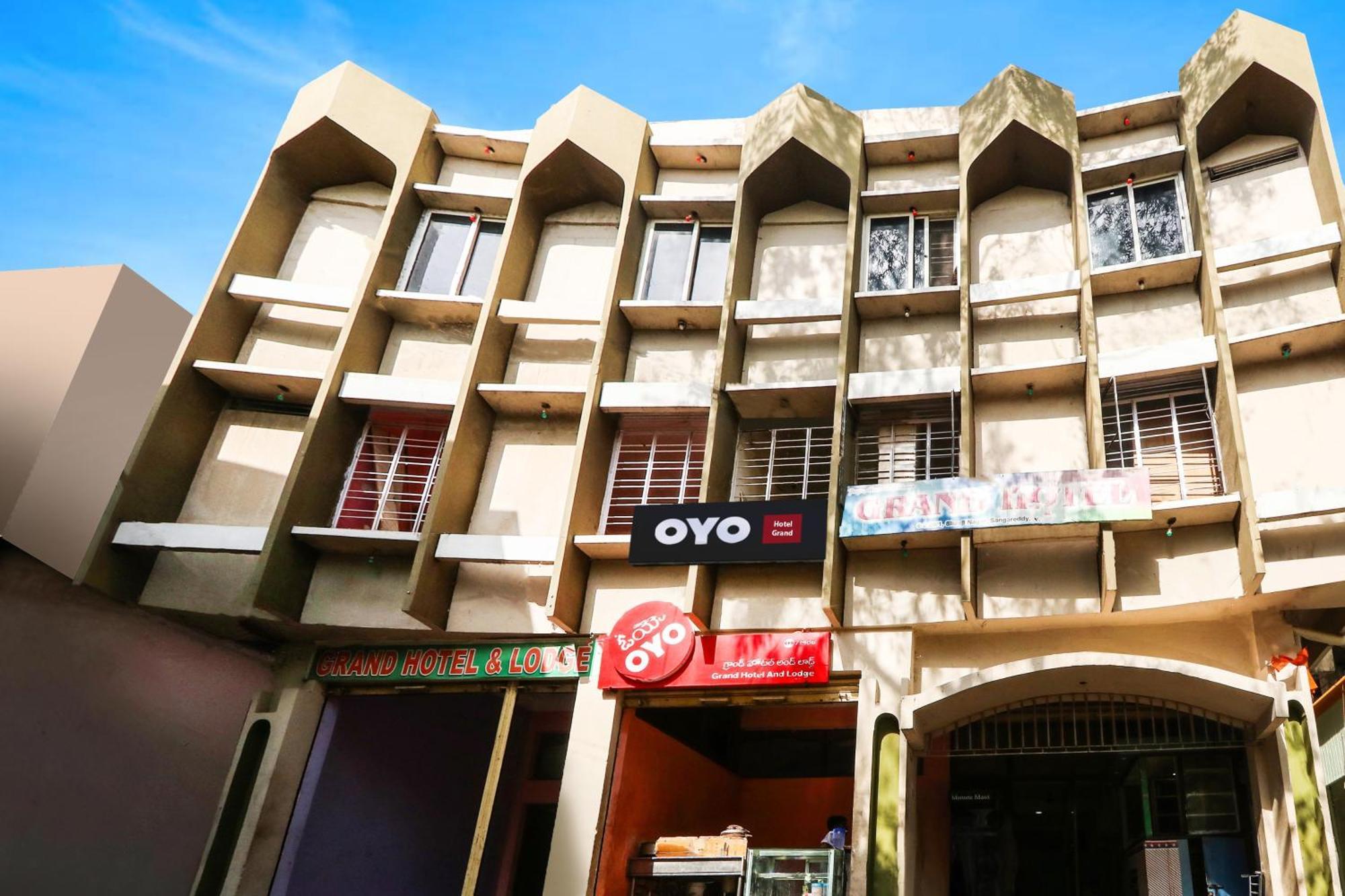 Hotel O Grand Hotel And Lodge Sangareddy Exterior foto